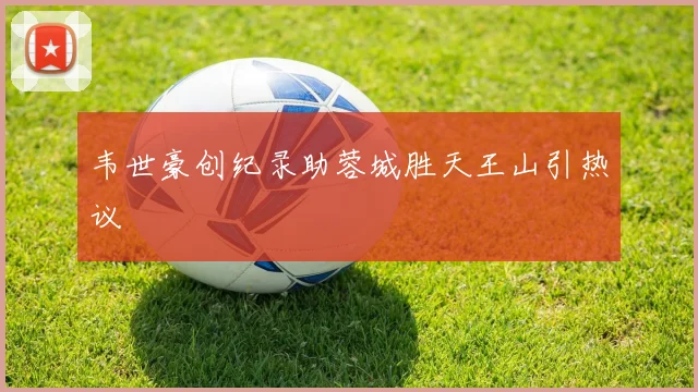 韦世豪创纪录助蓉城胜天王山引热议